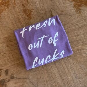 CVG Fresh Out of Fucks Crewneck
